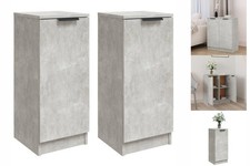 Sideboards 2 Stk. Betongrau