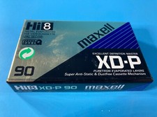 Maxell XD-P Hi8 90 PAL  Kassette Leerkassette Videokassette Videocassette