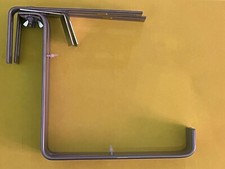 Balkonkastenhalter 2 Stück Halter f. Blumenkasten  Halterung Poétic BASIC silber