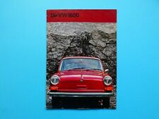 Prospekt / Katalog - VW 1600 -