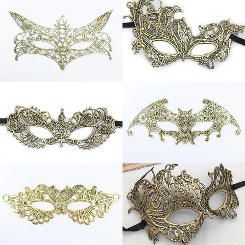 Goldene venerian maskerade - goldene,