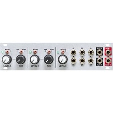 Intellijel 1U Aux Mix - Mixer Modular Synthesizer