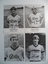 4 x Alemannia Aachen original signiert  uralte Autogrammkarten    (120)