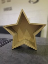 Holzsterne  Weihnachten Advent
