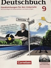 Deutschbuch 9. Handreichungen mit Lösungen, Klassenarbeiten und Kopiervorlagen