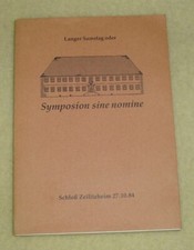 Langer samstag oder symposion - langer,