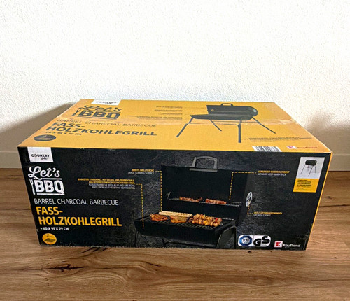 Let bbq barrel charcoal - bbq,