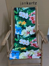 MAXX Ersatzbezug Liegestuhl Kunststoffgewebe Orchidee Jan Kurtz