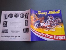 1960 programm CIRCUS FRANZ