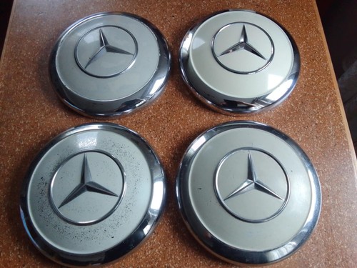Mercedes chrom radkappen - mercedes,