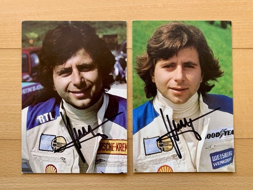 Klaus ludwig handsignierte - 2x,