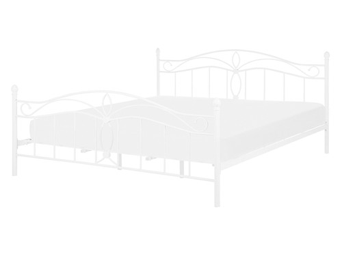Romantisches doppelbett weiß - romantisches,