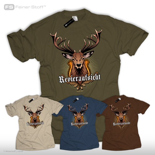 Jäger shirt revieraufsicht - t-shirt,