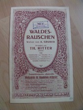 "Waldesrauschen" Walzer von A