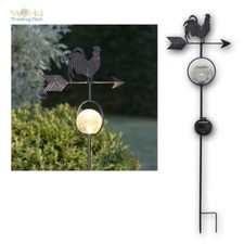 LED Solar Metall Wetterhahn