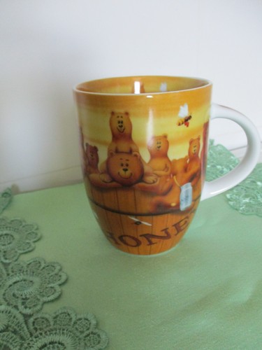 Kaffeebecher porzellan honey - kaffeebecher,
