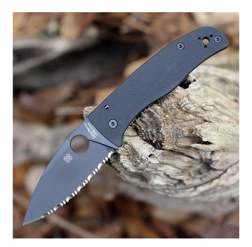 Spyderco bodacious black - spyderco,