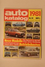 Auto Katalog 1981 AUTOKATALOG AMS