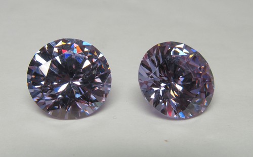 Cubic zirkonia lavendel 14 - lavendel,