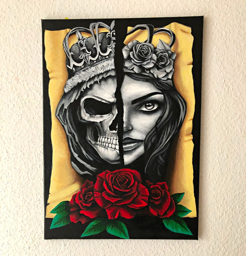 Aquarell gemälde wandbild - gemälde/,