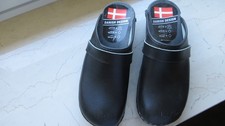 Holzschuhe Holzclogs schwarz Gr. 39