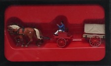 Preiser  30429  (Spur H0)   Gespann  Kohlenwagen  + OVP - unbenutzt