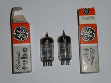 Röhren ECF 82 General Electric gem. Paar mil. US  NOS f. Dynavox VR 70 E ers 6F2