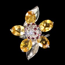 925 Sterlingsilber Ring Ovaler