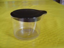 Tupperware Tupper time Behälter glasklar-schwarz 250 ml neu