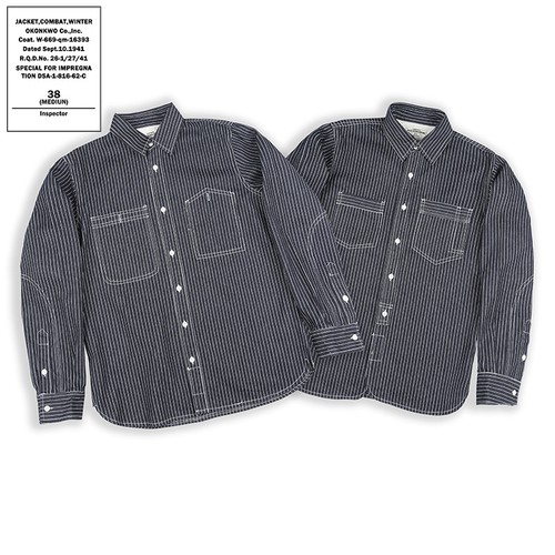 Okonkwo herren striped denim - okonkwo,