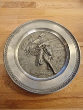 Zinnteller Handwerk Mountain