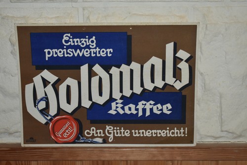 Original altes reklameschild - original,