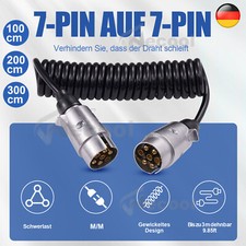 Spiralkabel 7 Polig M/M