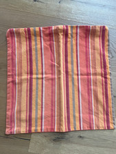 Kissenbezug Scantex orange gestreift 45 x45 cm