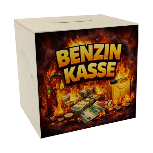 Benzin kasse spardose - spardose, aus