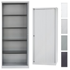 BISLEY Rollladenschrank Metall  Rollladen  abschließbar Jalousieschrank