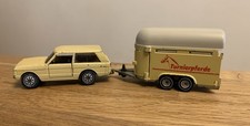 Vintage Siku Nr. 1338-1341 / 1917  Range Rover m. Pferdeanhänger
