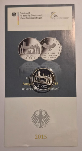 Deutschland euro silber - deutschland, 10
