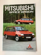 Prospekt Mitsubishi Space Wagon 08/1985