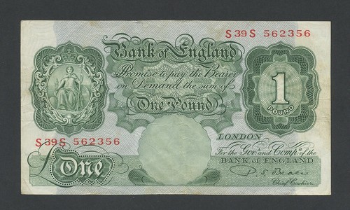 Bank england 1 schein - bank, of