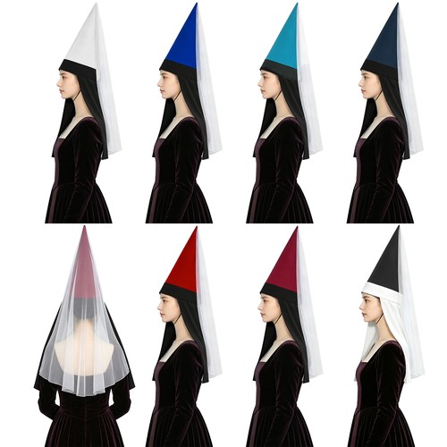 Frauen kopfschmuck mittelalter - kopfschmuck,