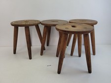 4x Melkschemel Hocker Schemel