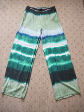new ♥ Nicowa Batikhose L 44  grün Hose Sommerhose