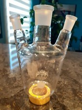 Dreihalskolben 250 ml NS 29/32 NS14,5 Rundkolben Dreihals Laborglas Konisch