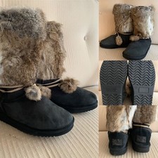 Stiefel pure Australian styles Lammfell Boots gr 37 Echtfell Fell  warm Klasse