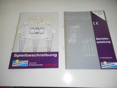 Anleitung für geldspielgerät - anleitung,