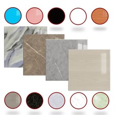 Wandpaneele Selbstklebend 10 Stück 30x30 cm Modern Wanddesign Marmor Stein Holz