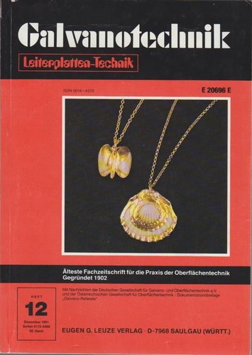Galvanotechnik band - band, 82