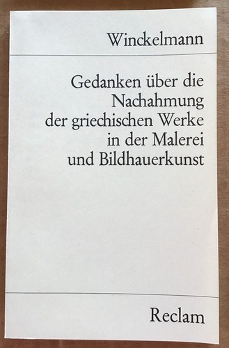 Gedanken über die nachahmung - gedanken,