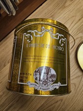 Empty 2024 Chiostro di Saronno Panettone Chocolate Tin Leere Blechdose